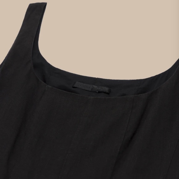 NWT Jenni Kayne Kinney Dress – Black Washed Linen – Size Small - Picture 4 of 4